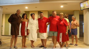 Saunafest Debrecen – Tag 1 des Wettbewerbes: Teamaufguss