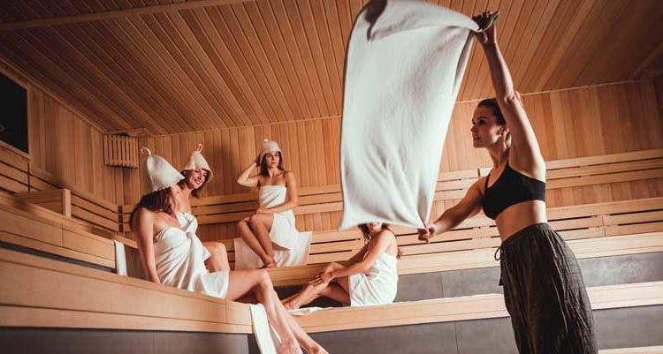 Richtiges verhalten in der sauna